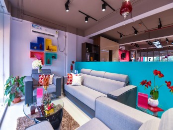Nebula  Sofa set  with cafferia coffee table