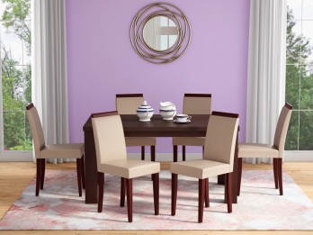 Jack 6 Seater Dining Table Set