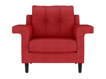 Flight 1 Seater Sofa (Red)