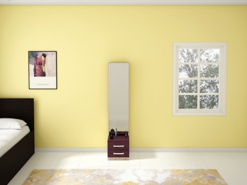 Kalista Dressing Table (Shell Wine Red Color)