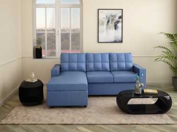Cyan L Shape Sofa