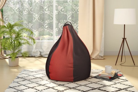 COMFY BEAN BAG TAN BROWN  CHESTNUT XL