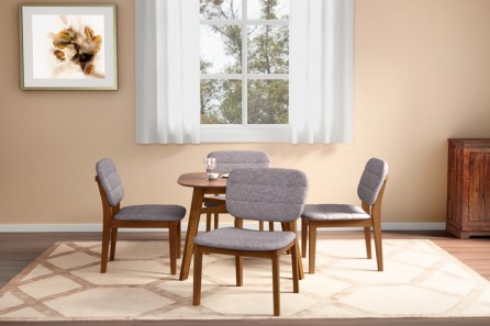 ORBITAL 4 SEATER DINING TABLE SET