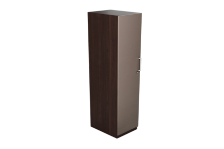 KALISTA WOODEN WARDROBE 1 DOOR (MYSTERY GRAY)